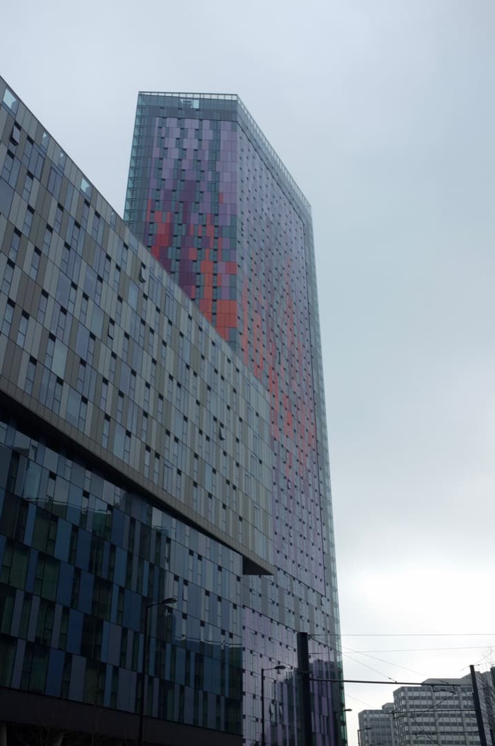 Photo of a 40-storey residential building